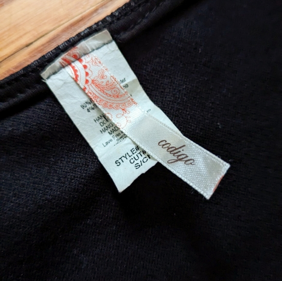 NWOT 🖤 Codigo Faux Textured Python Snakeskin Black Plunge V-Neck Dress - Picture 5 of 8